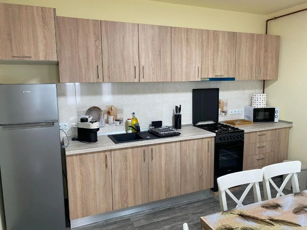 Bucătăria proprie — apartament de 46 m²